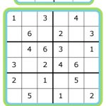 Week 7: Learning Math With Sudoku | 52 Weeks Of Learning With The   Printable Sudoku Puzzles Easy #4