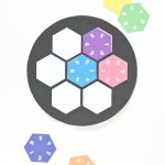 Wild Olive: Printable // Hexagon Number Puzzle   Printable Rainbow Number Puzzle