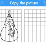 Winter Puzzle & Coloring Pages: Printable Winter Themed Activity   Printable Puzzles Winter