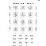Wonderr.j Palacio Word Search   Wordmint   Printable Wonderword Puzzles