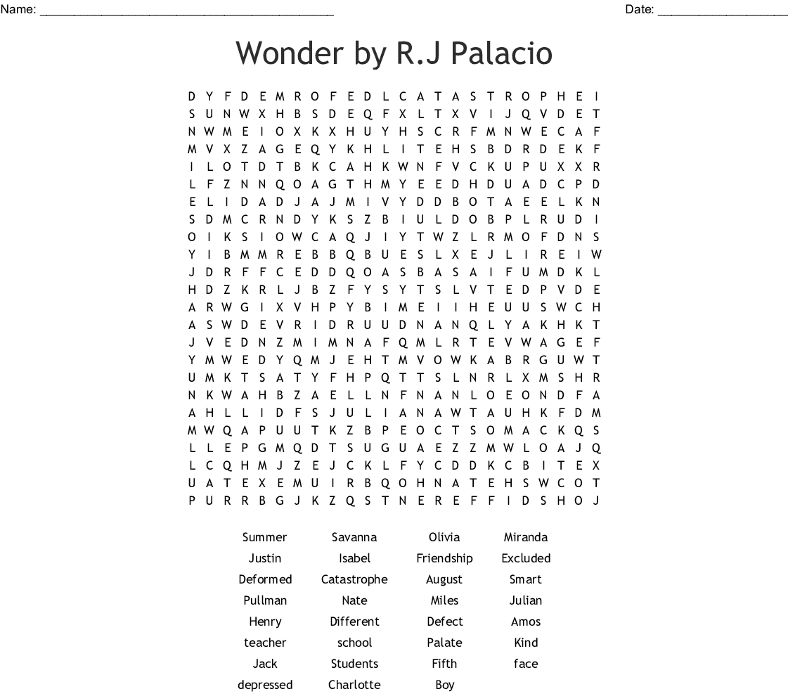 free words of wonder