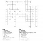 Word Scramble, Wordsearch, Crossword, Matching Pairs And Other   Printable Quiz Crossword