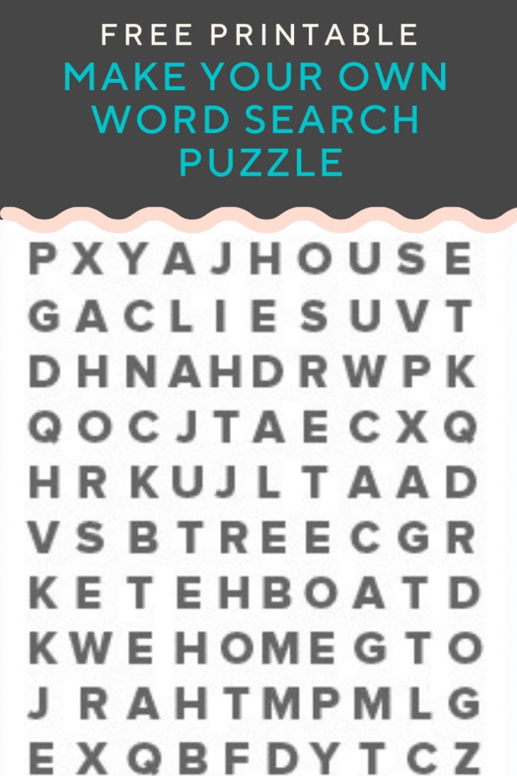 word search puzzle generator