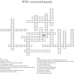 Ww1 Crossword Puzzle Crossword   Wordmint   Wwi Crossword Puzzle Printable