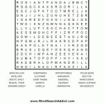 Zoo Animals Word Search Puzzle | Zoo Day Games | Word Puzzles   Animal Crossword Puzzle Printable